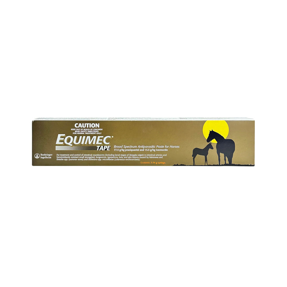 BOEHRINGER INGELHEIM Equimec Tape Broad Spectrum Anitparasitic Paste For Horses