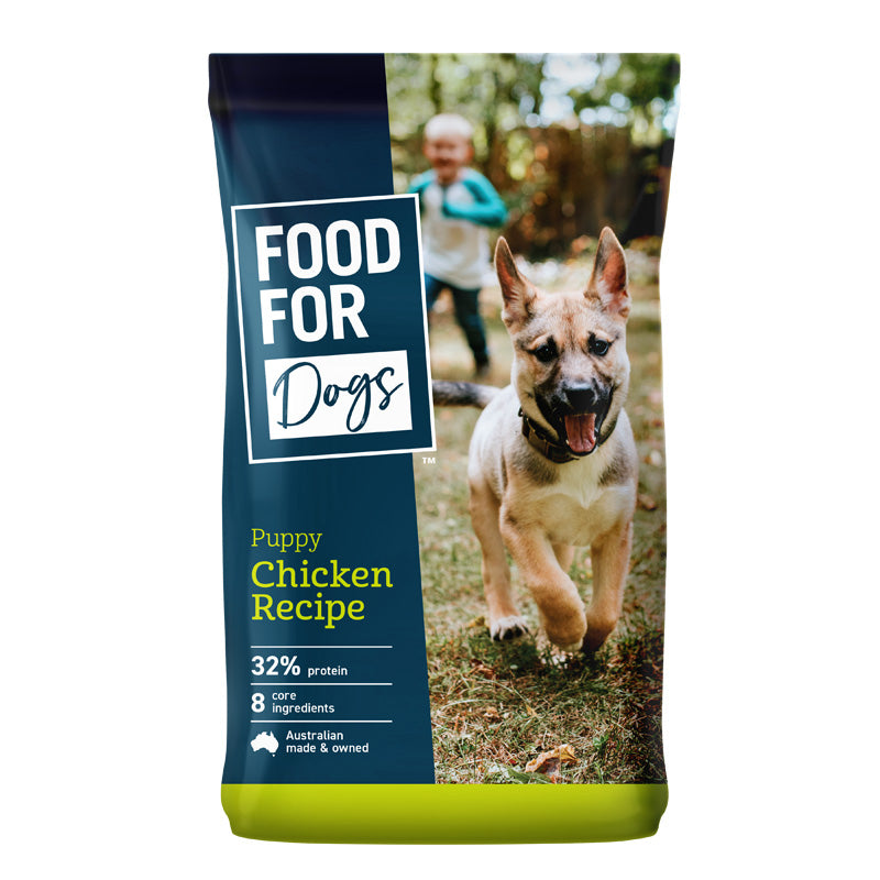 FOOD FOR DOGS Puppy Chicken Recipe