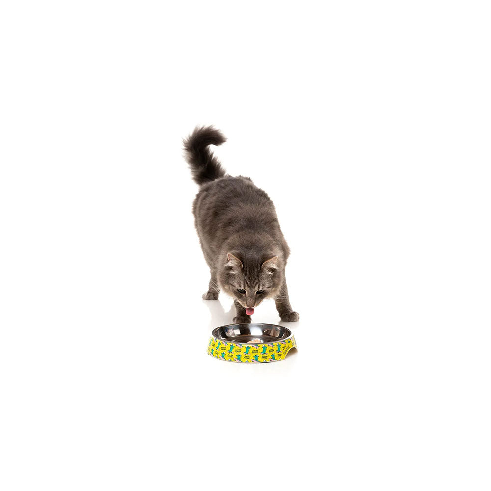 FUZZYARD Sk8ter Gator - Easy Feeder Cat Bowl