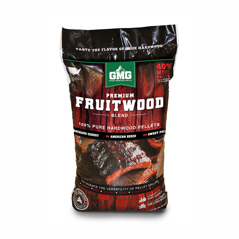 GREEN MOUNTAIN GRILLS Premium Fruitwood Blend