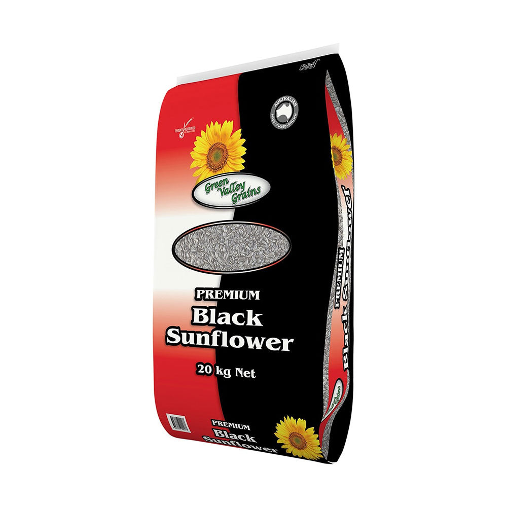 GREEN VALLEY GRAINS Premium Black Sunflower Seeds