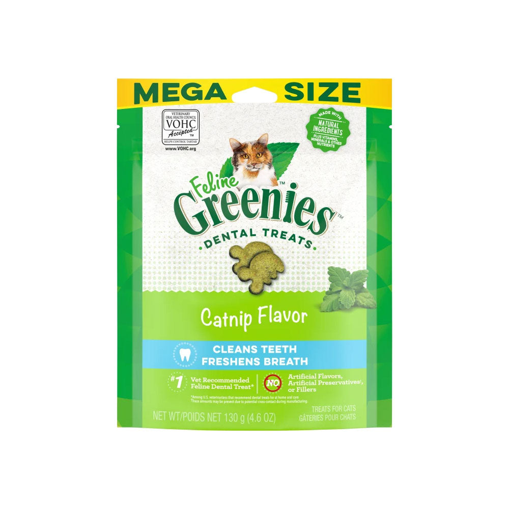 FELINE GREENIES Catnip Flavoured Dental Treats