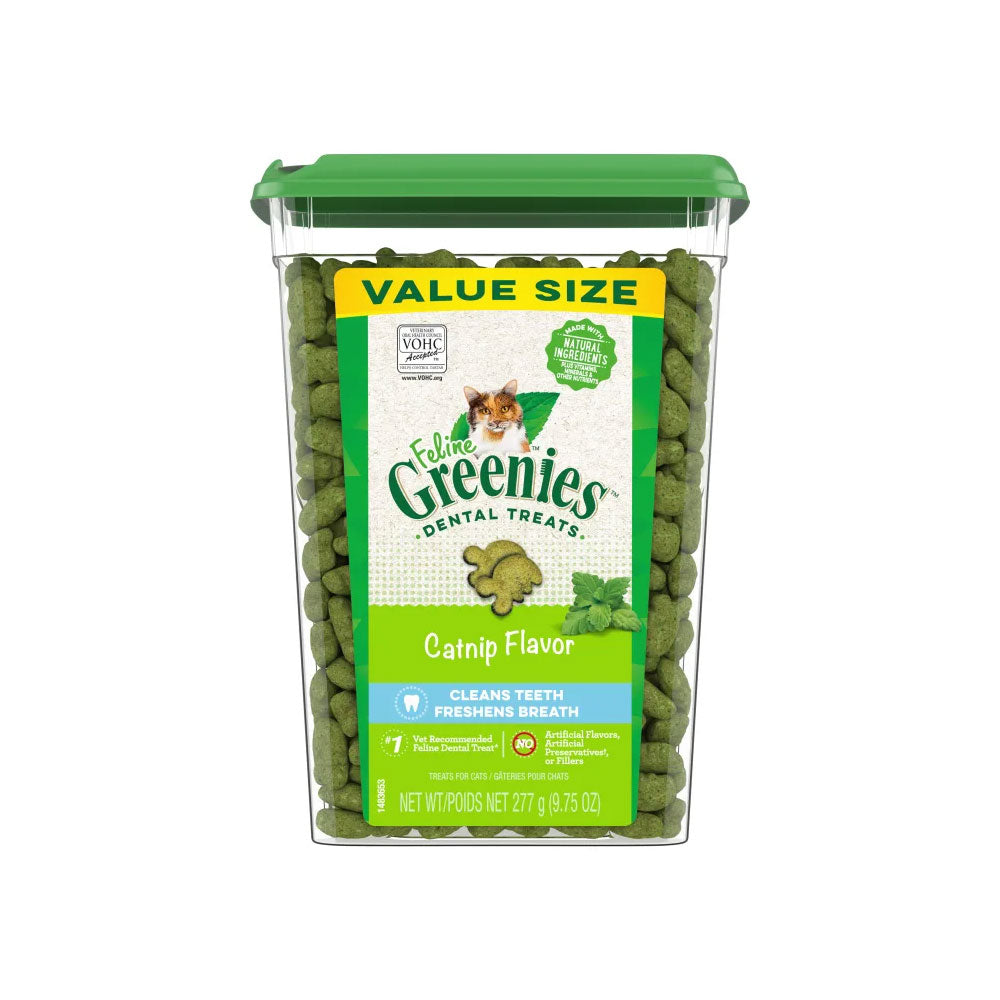 FELINE GREENIES Catnip Flavoured Dental Treats
