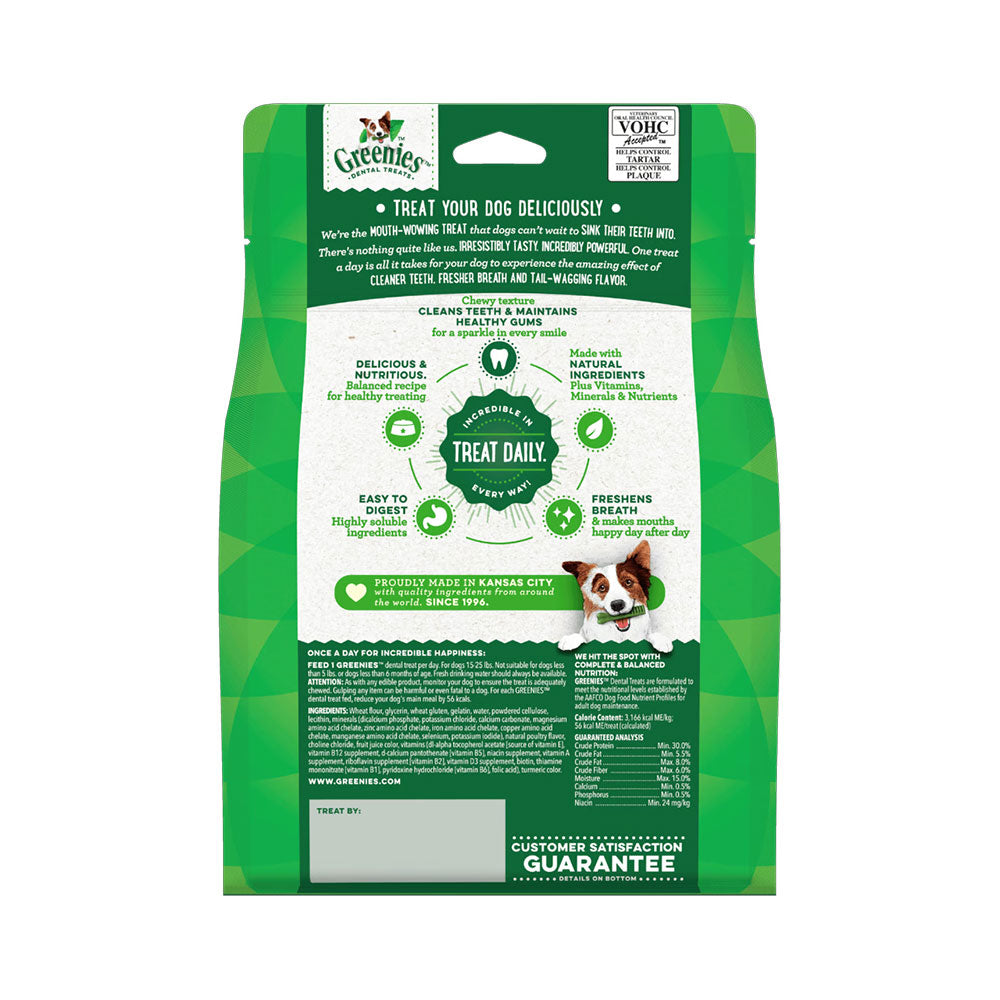 GREENIES Original Large Dental Dog Treats For Dogs 22 - 45 kgs