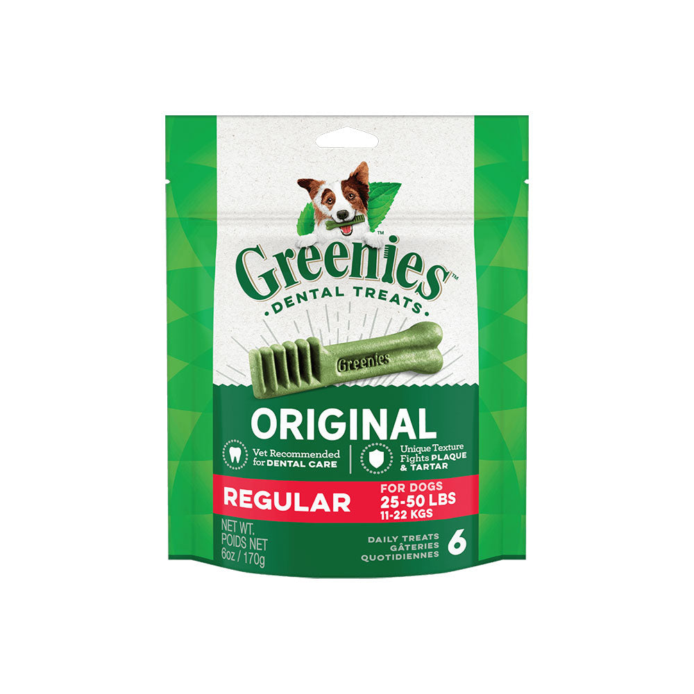 GREENIES Original Regular Dental Dog Treats For Dogs 11 - 22 kgs