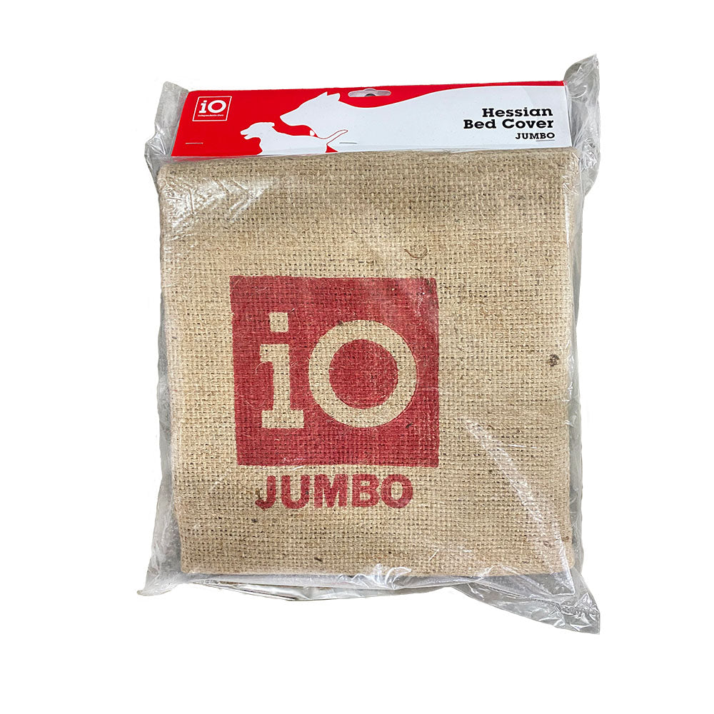 IO Fitted Hessian Bed Cover