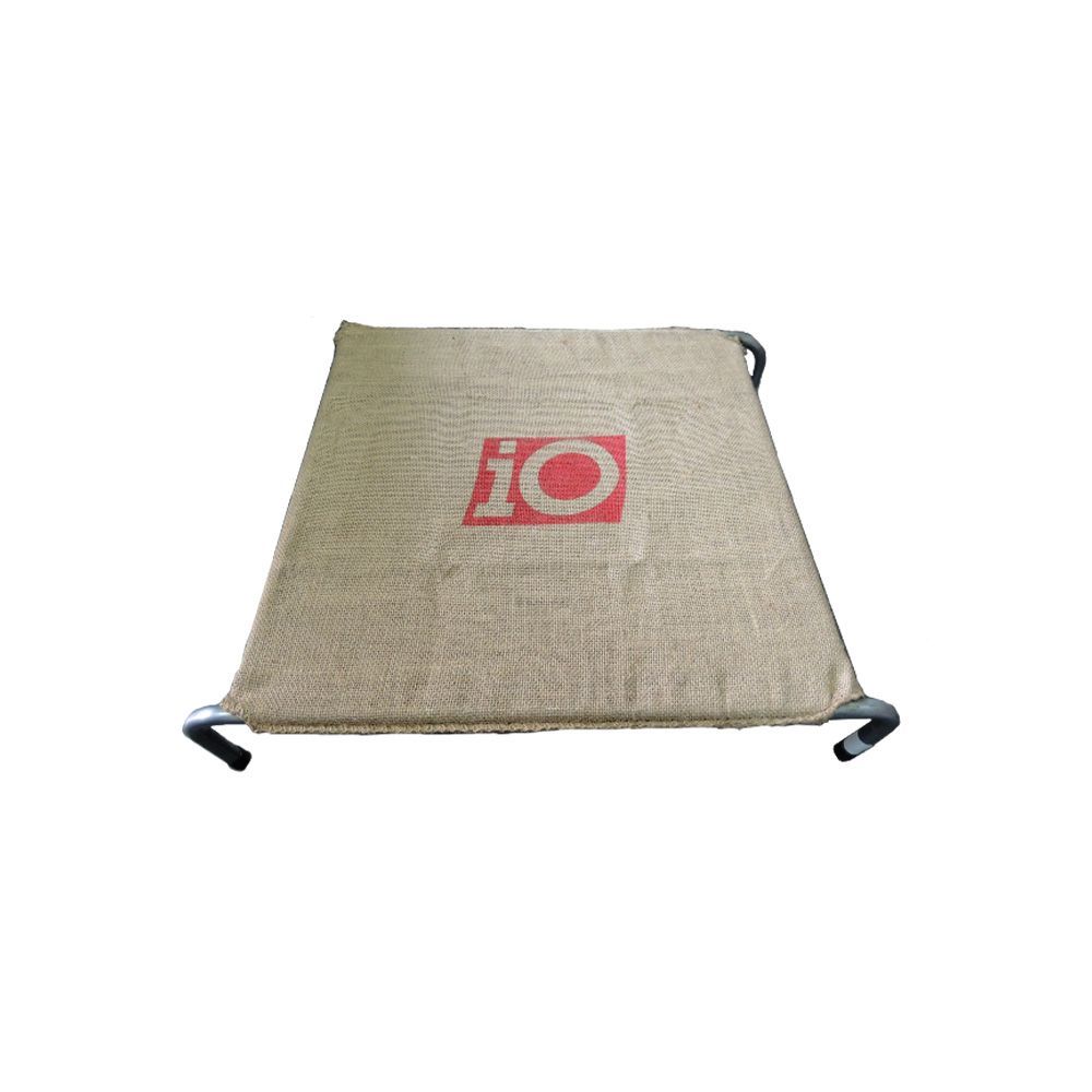 IO Fitted Hessian Bed Cover