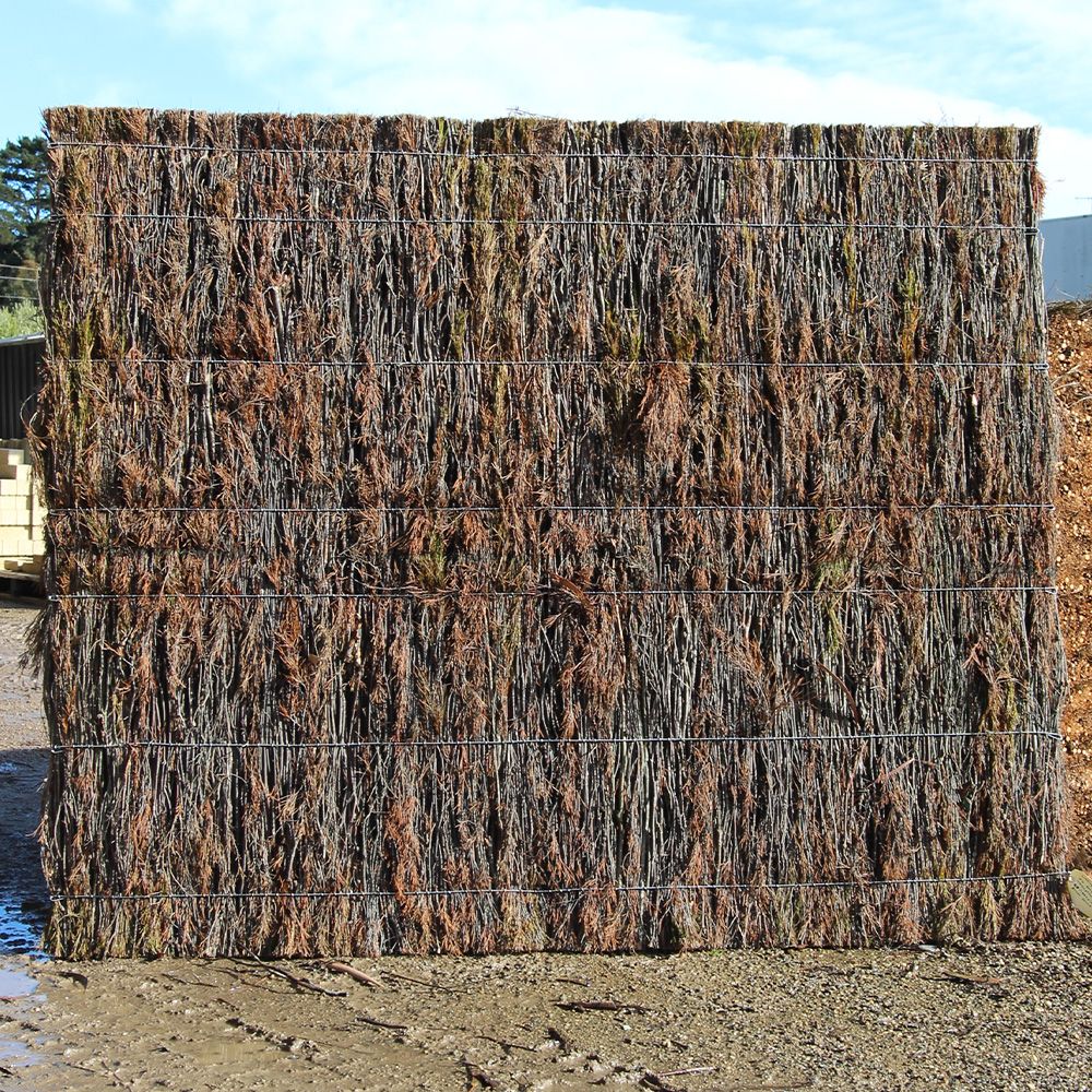 SOLOMIT Brushwood Fence Panel - 1800mm x 1800mm