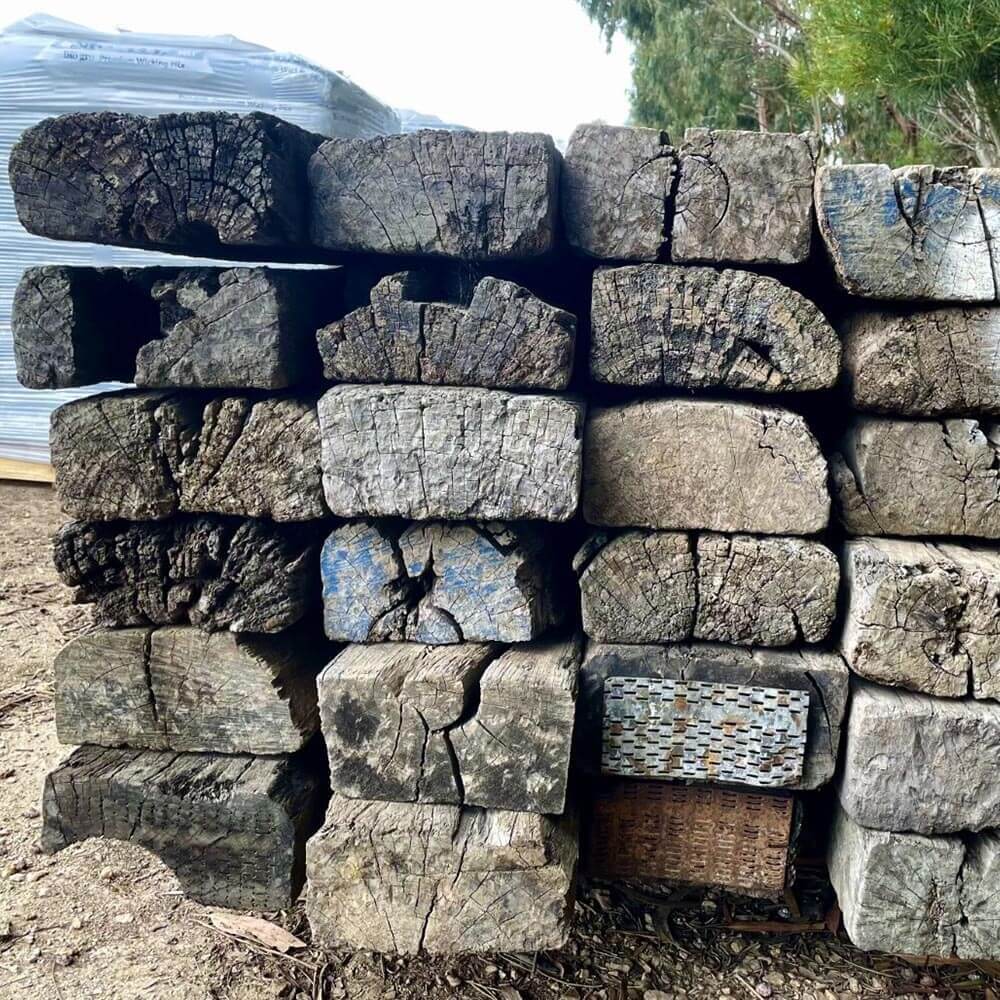 Reclaimed Railway Sleepers - Single B Grade Board