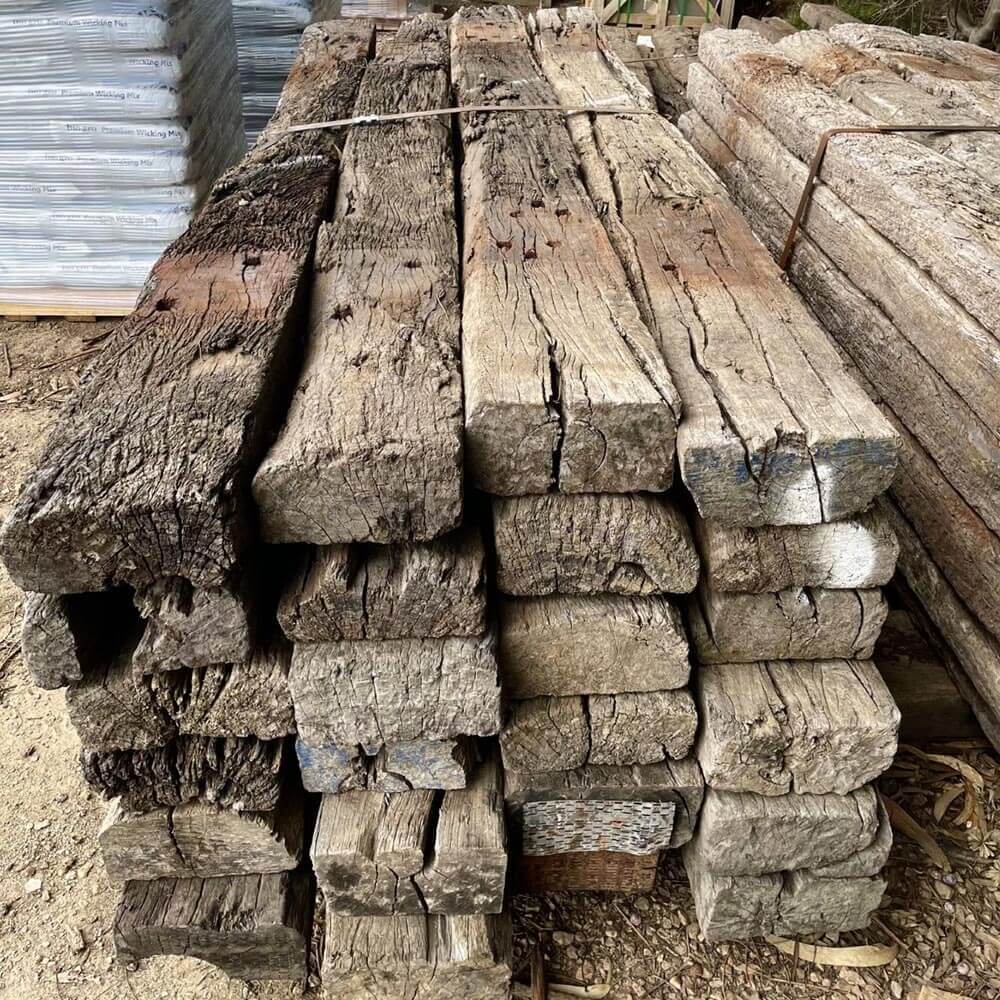Reclaimed Railway Sleepers - Single B Grade Board
