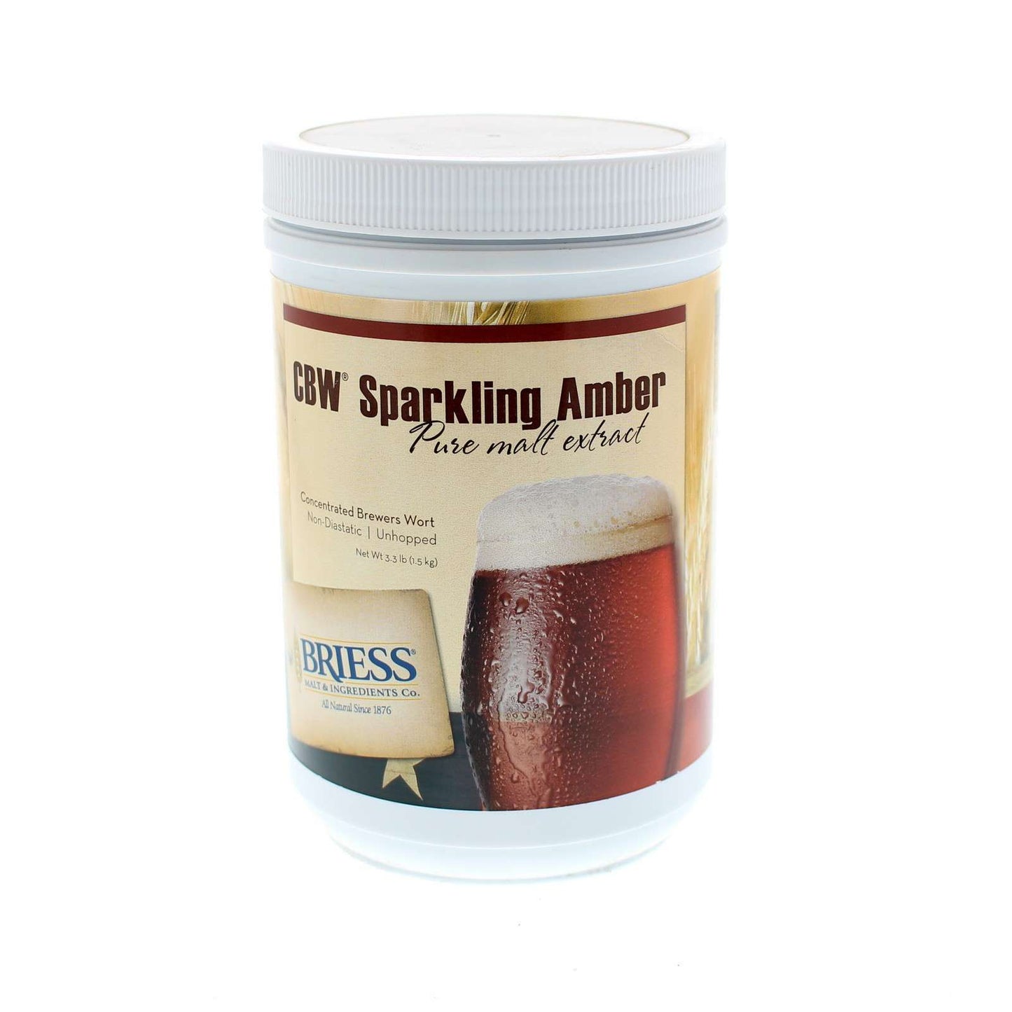 Briess CBW® Sparkling Amber LME Single Canister 3.3 lb