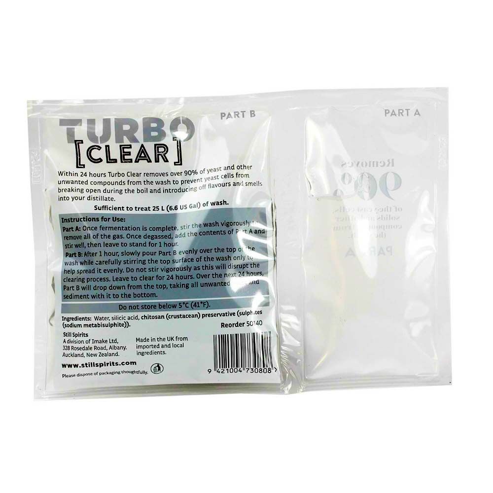 STILL SPIRITS Classic 8 Turbo - Yeast, Carbon & Clear - Complete Alcohol Making Kit