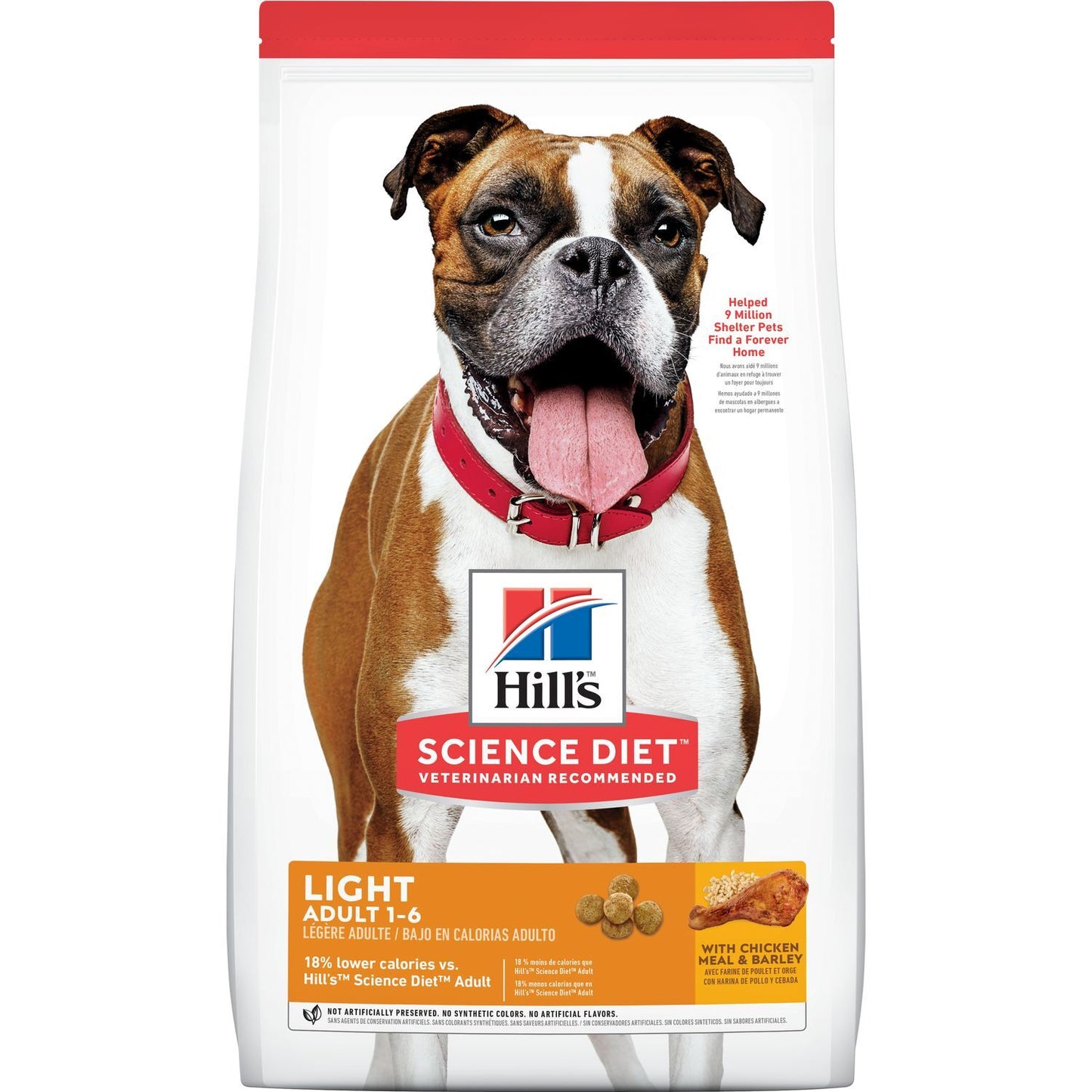 HILL'S Science Diet Adult Light with Chicken Meal & Barley Dog Food