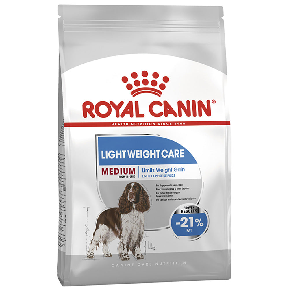ROYAL CANIN Medium Light Weight Care Dry Dog Food - 3kg