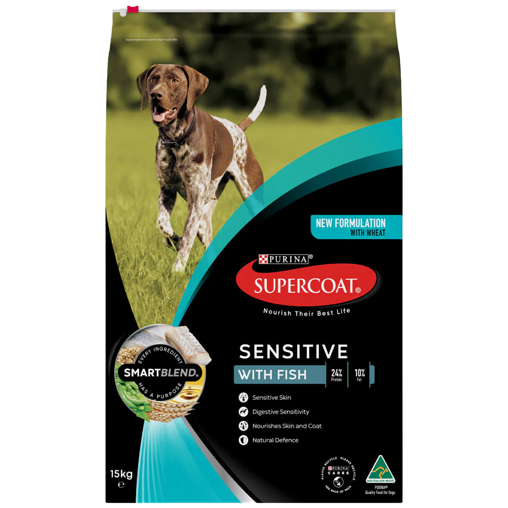PURINA Supercoat Smartblend Adult Dog Food With Fish