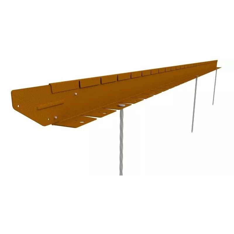 STRAIGHTCURVE Flexline Edging - Weathering Steel - 75mm