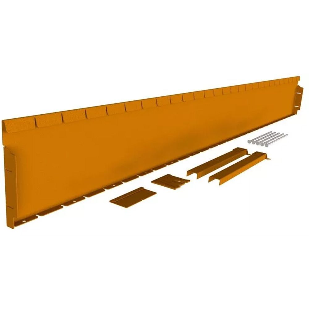 STRAIGHTCURVE Flexline Edging - Weathering Steel - 240mm