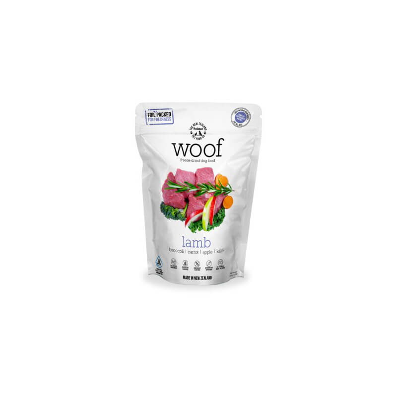 THE NEW ZEALAND NATURAL PET FOOD CO Woof Lamb Freeze Dried Dog Food
