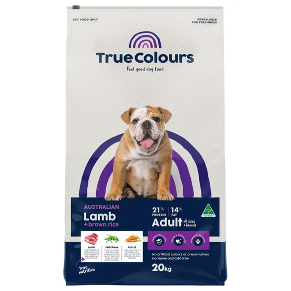 TRUE COLOURS Adult Lamb & Brown Rice