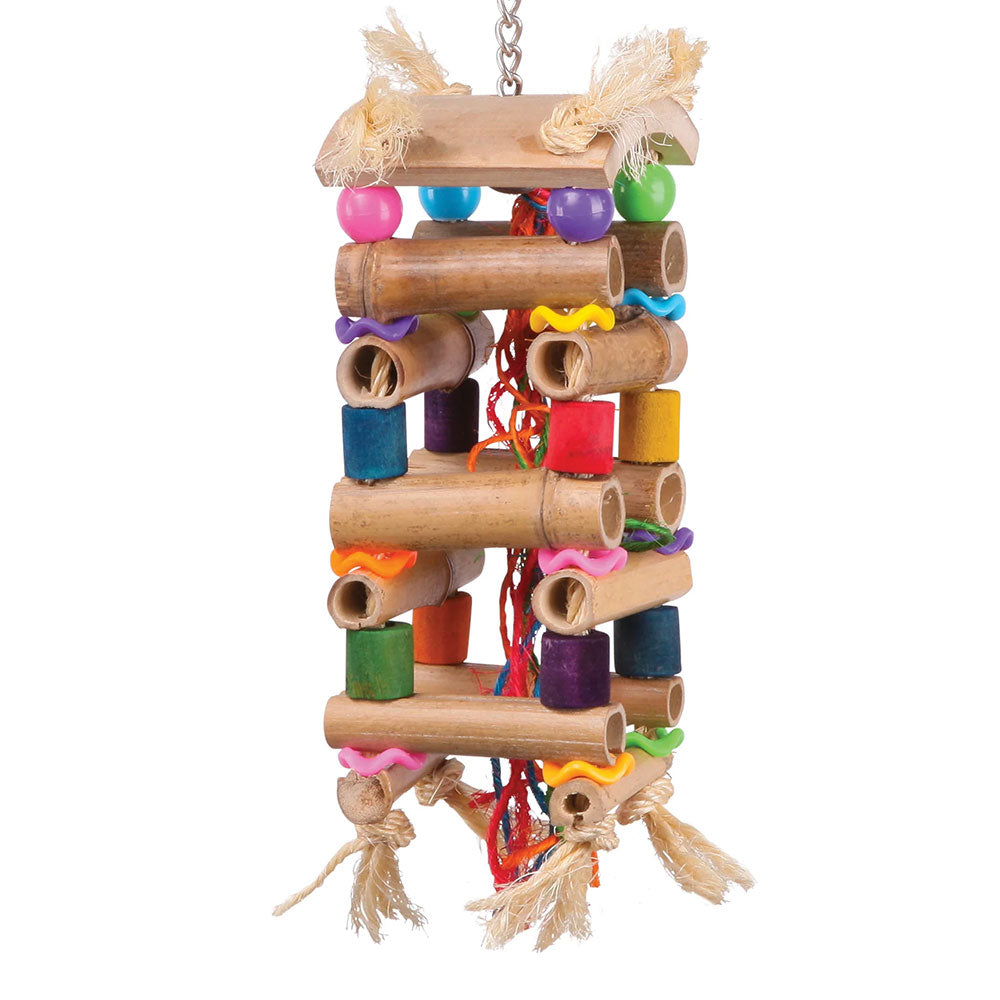 KAZOO Tower Toy with Sisal & Beads