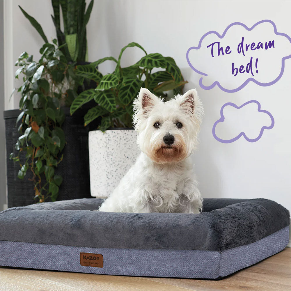 KAZOO Wombat Dog Bed - Dusk