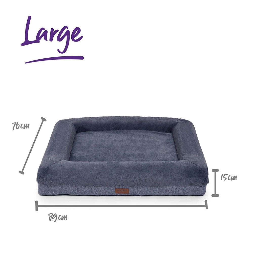KAZOO Wombat Dog Bed - Dusk