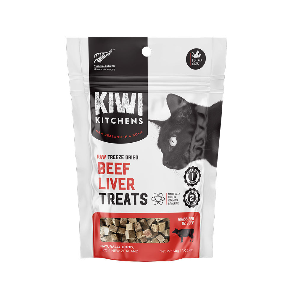 KIWI KITCHENS Raw Freeze Dried Beef Liver Treats