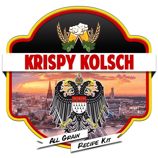 Krispy Kolsch All Grain Recipe Kit Suits Grainfather Home Brew Beer