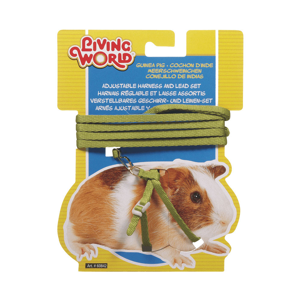 LIVING WORLD Guinea Pig Harness & Lead Set
