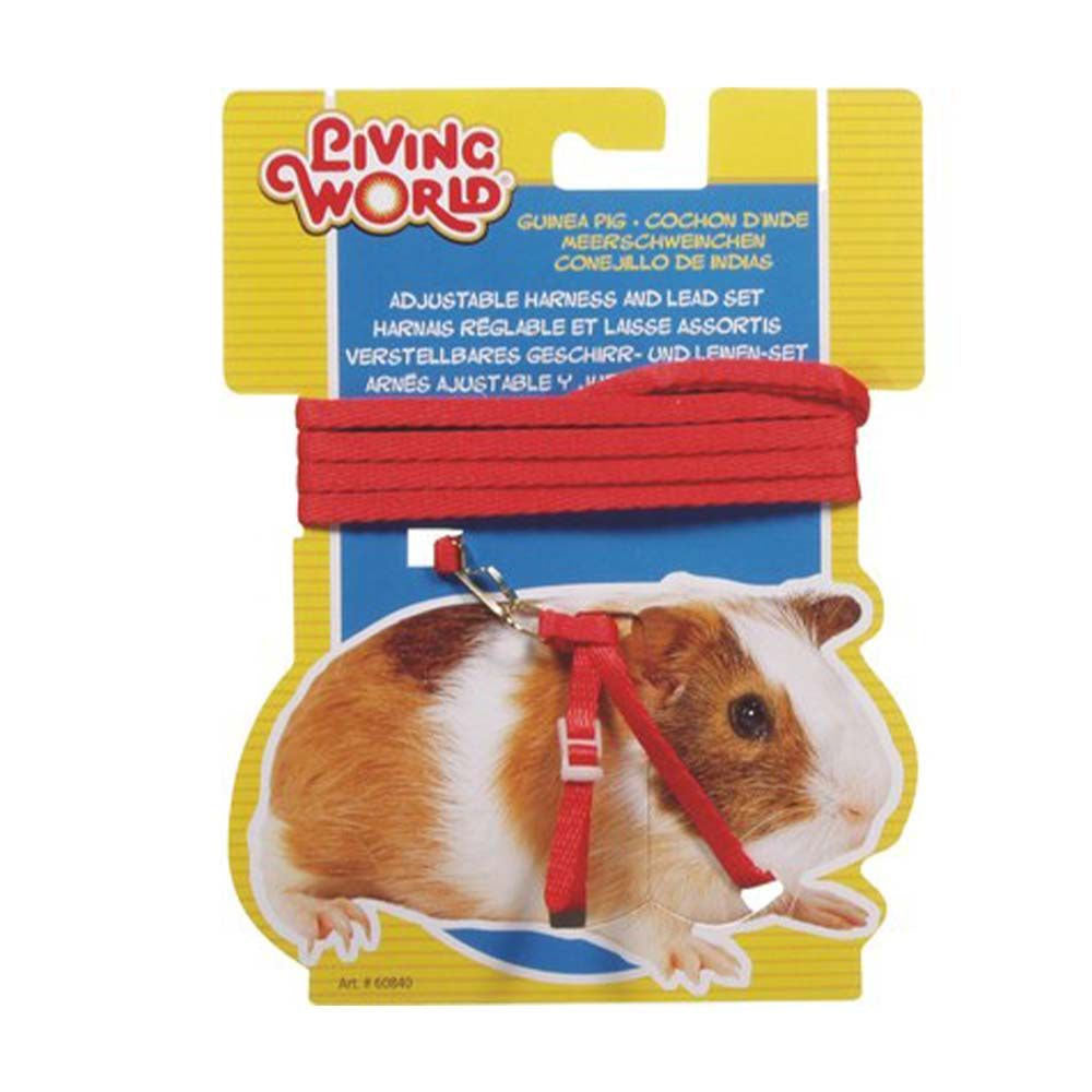 LIVING WORLD Guinea Pig Harness & Lead Set