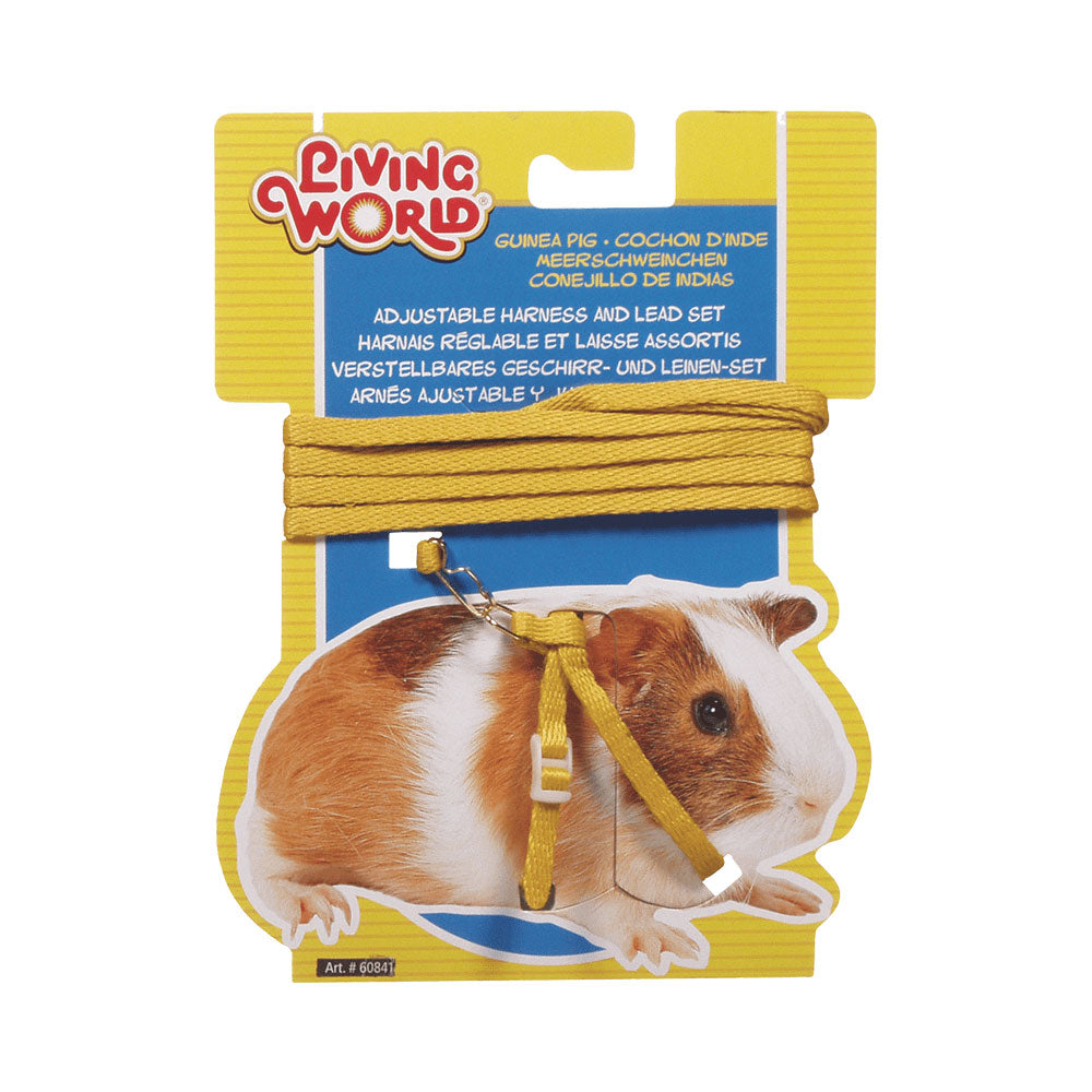 LIVING WORLD Guinea Pig Harness & Lead Set