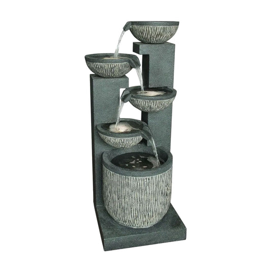 Multi Plates Water Feature Fountain