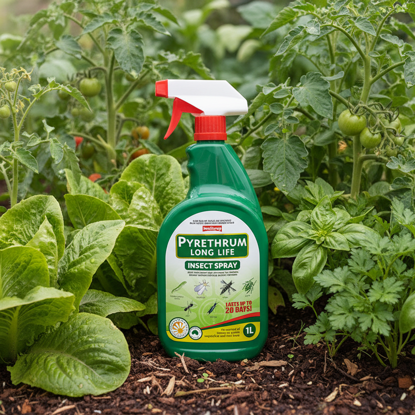 MULTICROP Pyrethrum Long Life Natural Insect Spray