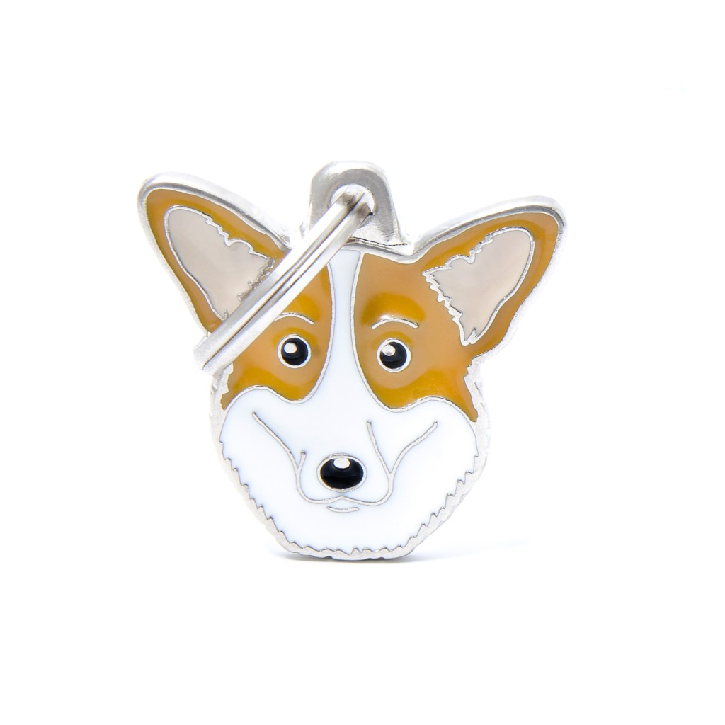 MY FAMILY Friends Cardigan Welsh Corgi ID Tag