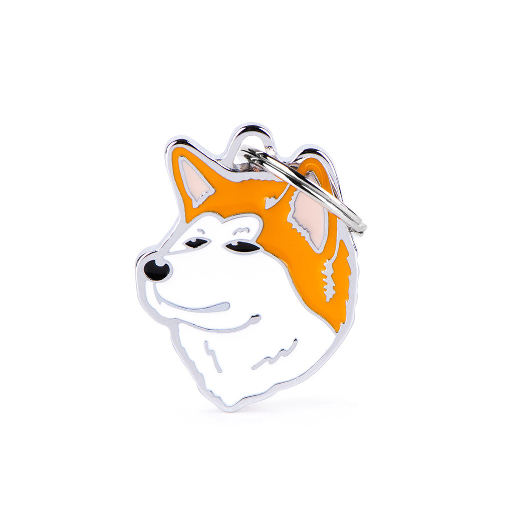 MY FAMILY Friends Shiba Inu ID Tag