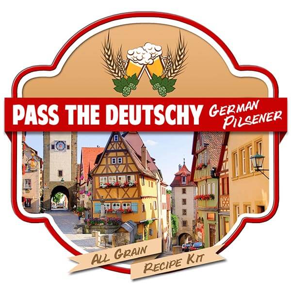 Pass the Deutschy German Pilsner All Grain Recipe Kit Suit Grainfather Home Brew