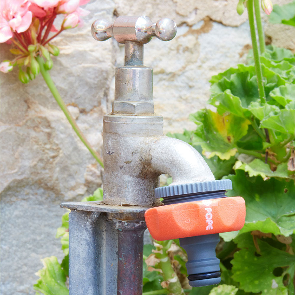 POPE 12mm Soft Grip Universal Tap Adaptor