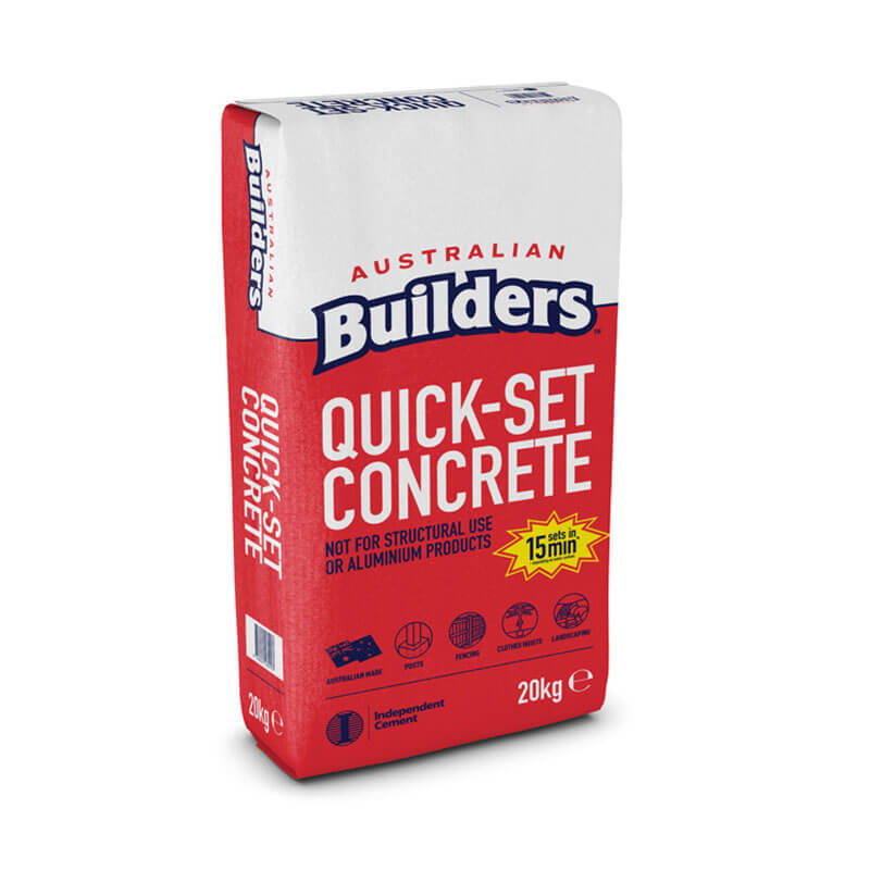 AUSTRALIAN BUILDERS Quick Set Concrete