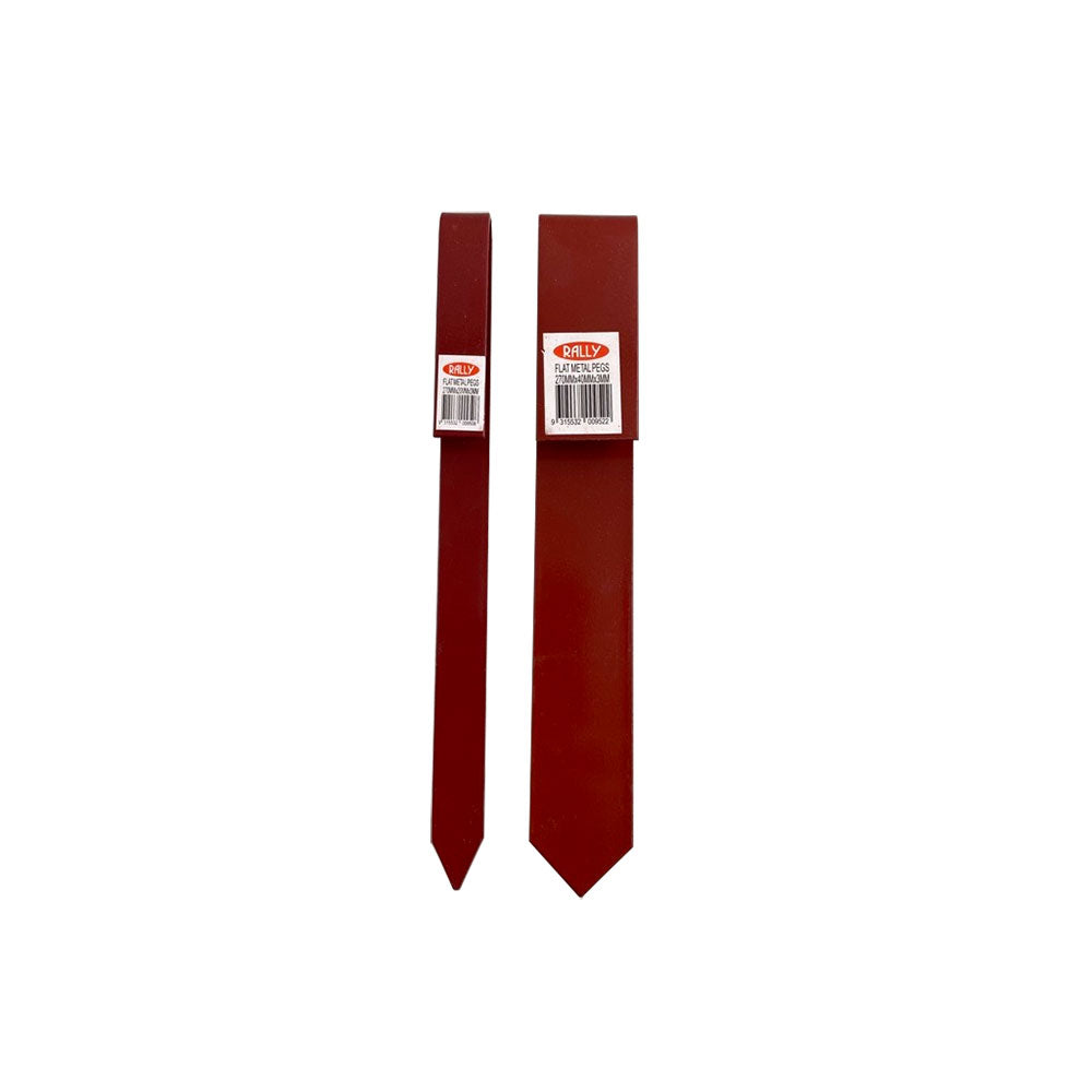 RALLY Flat Metal Pegs