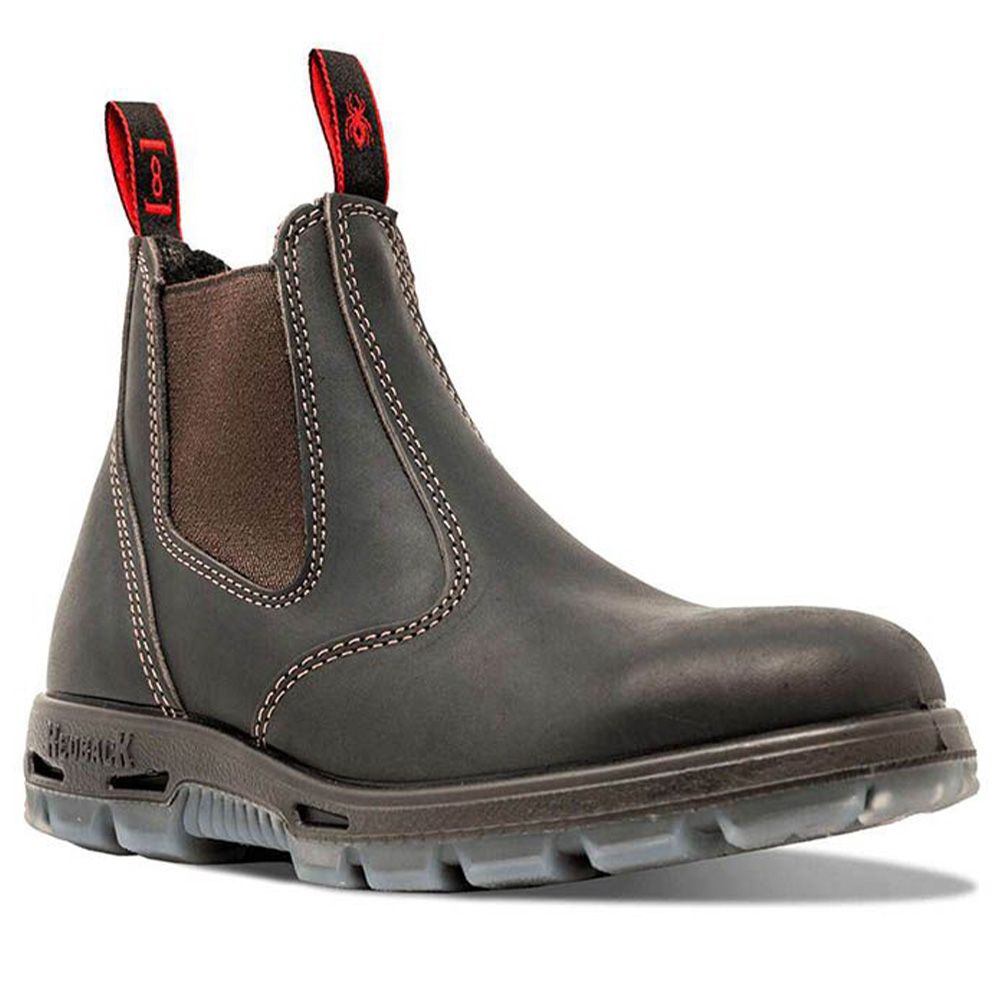 REDBACK BOOTS UBOK Bobcat Claret Oil Kip