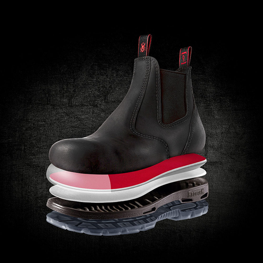 REDBACK BOOTS UBBK Bobcat Black Oil Kip