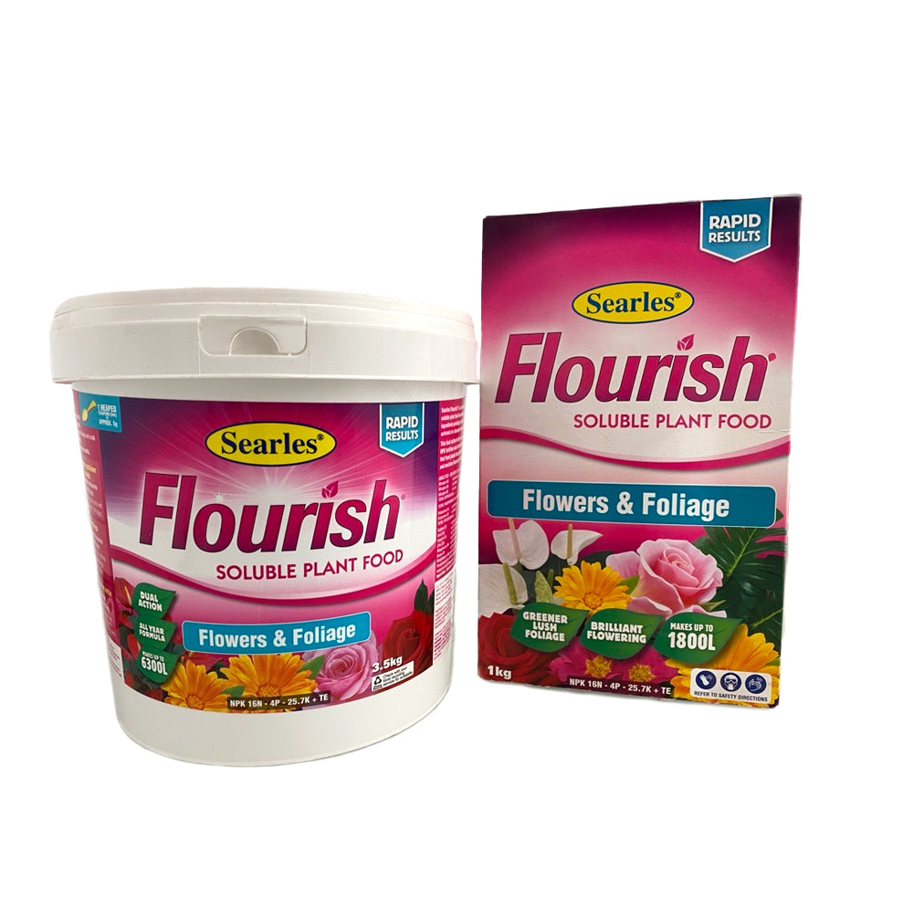 SEARLES Flourish Soluble Plant Food - Flowers & Foliage