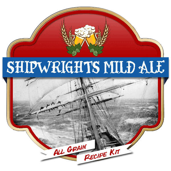 Shipwrights Mild Ale All Grain Recipe Kit Suits Grainfather Home Brew
