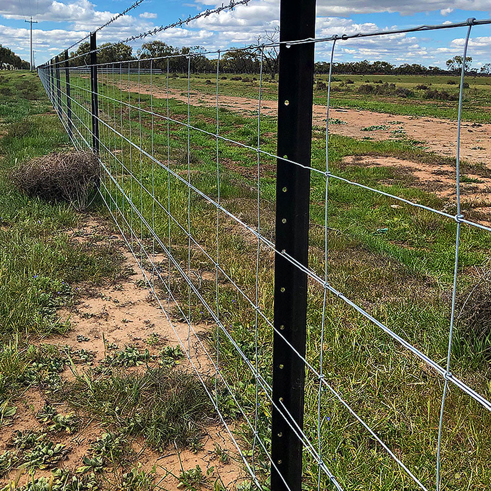 WHITES RURAL Stockpost - Black Bituminous