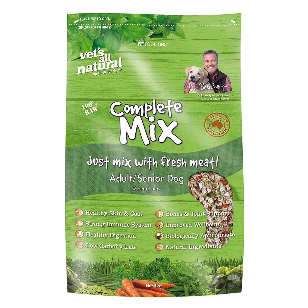 VETS ALL NATURAL Complete Mix For Adult/Senior Dogs