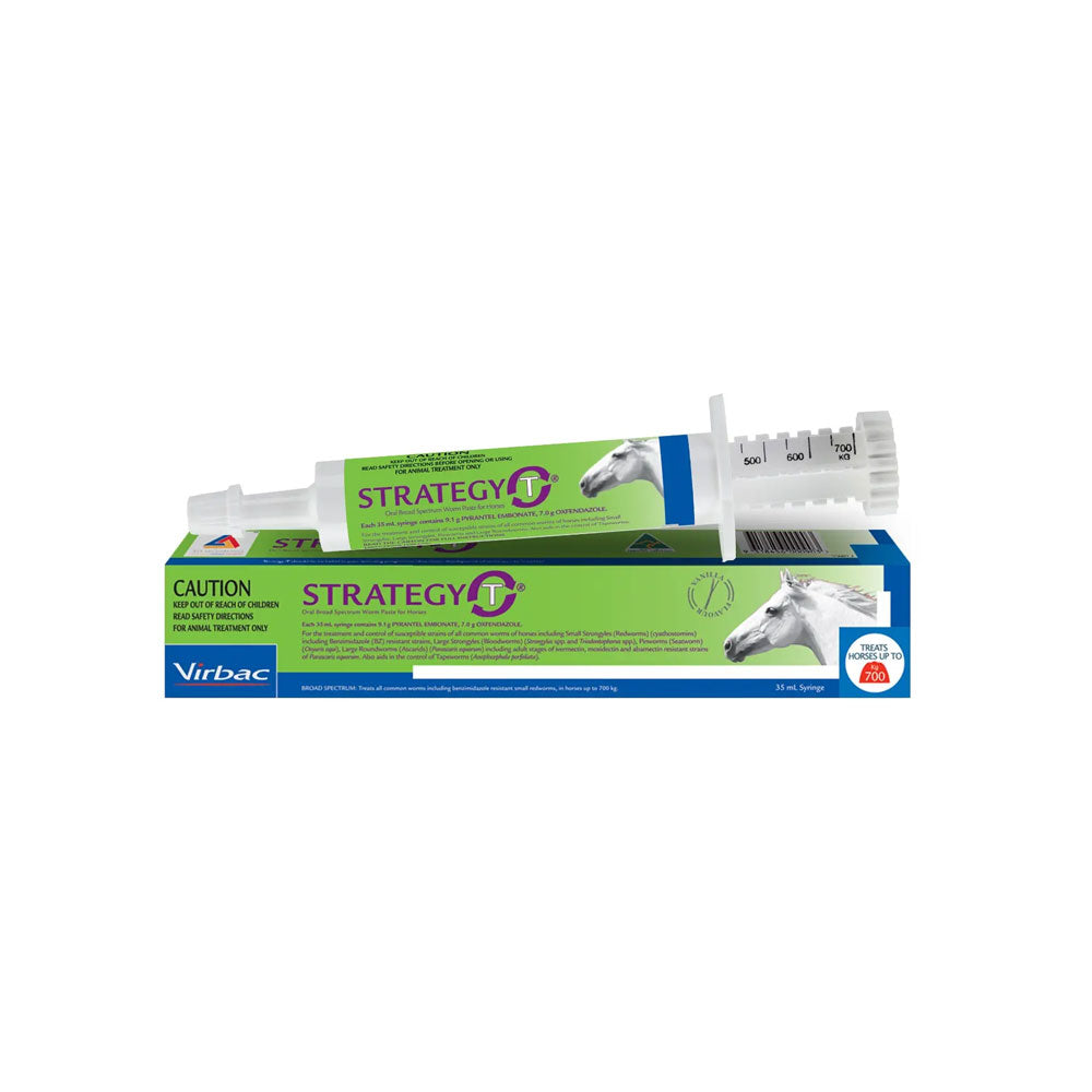 VIRBAC Strategy-T Unique Broad-Spectrum Wormer For Horses