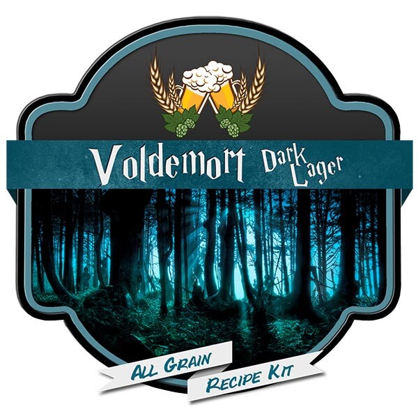 Voldemort Dark Lager All Grain Recipe Kit Suits Grainfather Home Brew