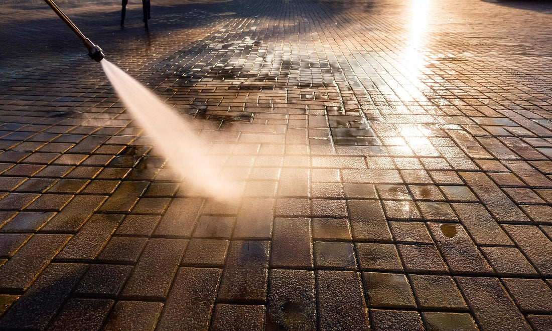 How Do Deep Clean Outdoor Pavers, Concrete, Tiles and Decking