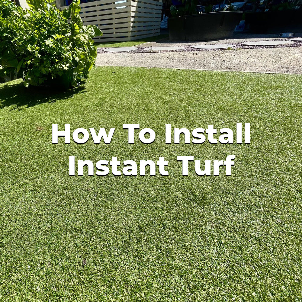 How To Install Instant Turf