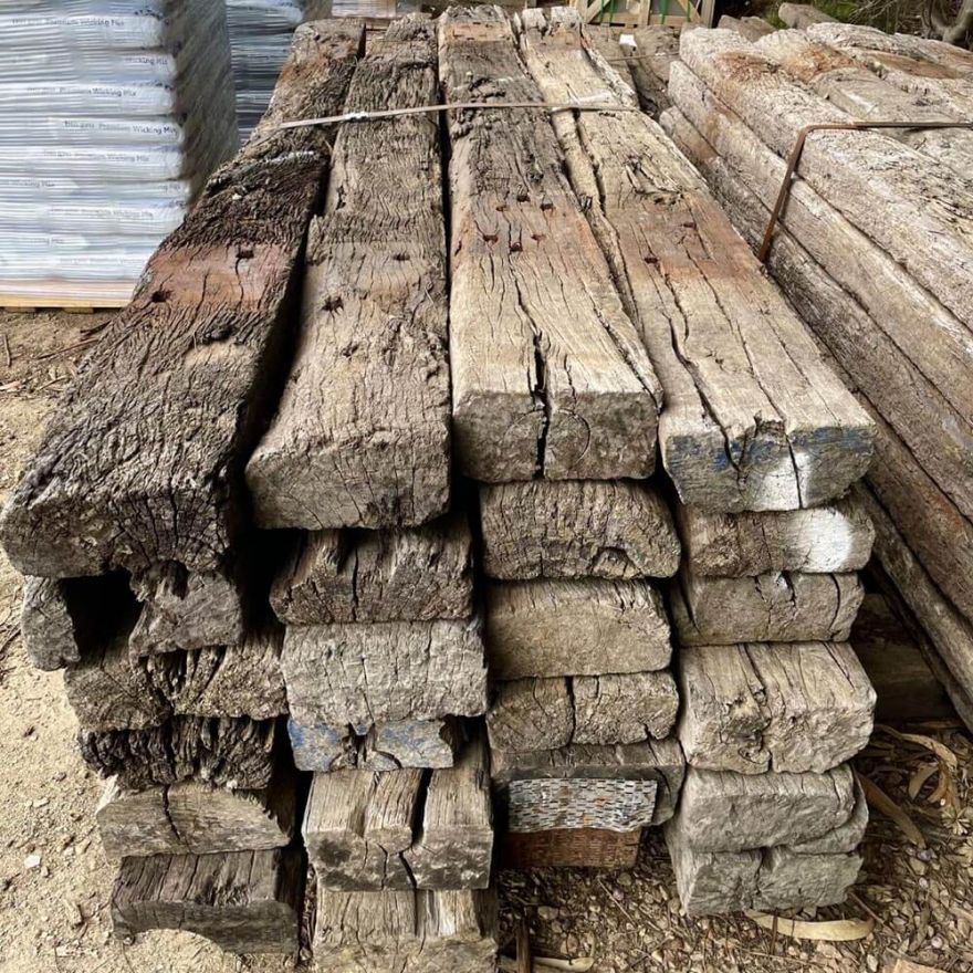 Reclaimed Railway Sleepers